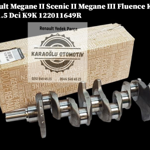 122011649R Renault Megane 2 Scenic 2 Megane 3 Fluence Krank Mili 1.5 Dci K9K