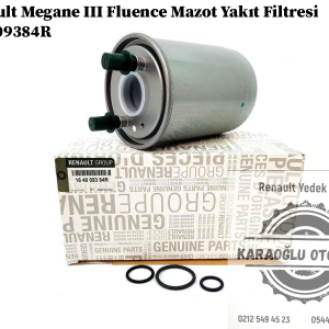 164009384R Renault Megane 3 Fluence Mazot Yakıt Filtresi