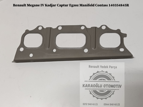 140354845R Renault Megane 4 Kadjar Captur Egzoz Manifold Contası