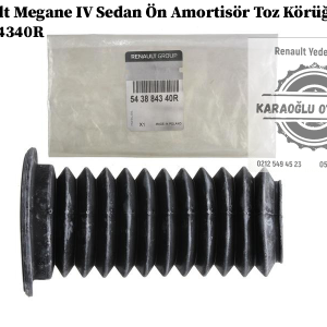 543884340R Renault Megane 4 Sedan Ön Amortisör Toz Körüğü