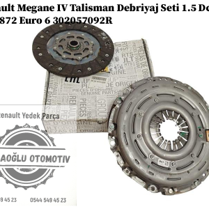302057092R Renault Megane 4 Talisman Debriyaj Seti 1.5 Dci K9K 872 Euro 6
