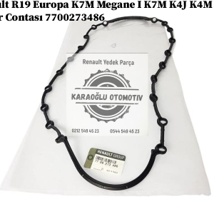 7700273486 Renault R19 Europa K7M Megane 1 K7M K4J K4M Yağ Karter Contası