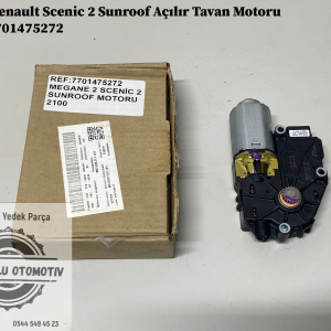 7701475272  Renault Scenic 2 Sunroof Açılır Tavan Motoru