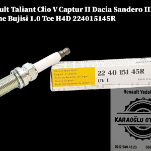 224015145R Renault Taliant Clio 5 Captur 2 Dacia Sandero 3 Ateşleme Bujisi 1.0 Tce H4D