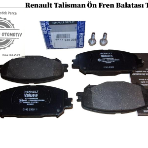410606808R Renault Talisman Ön Fren Balatası Takımı