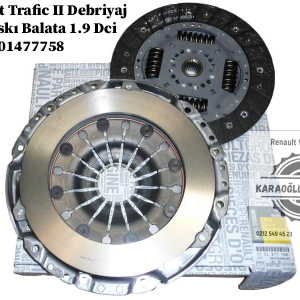7701477758 Renault Trafic 2 Debriyaj Seti Baskı Balata 1.9 Dci F9Q