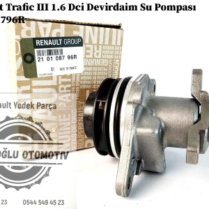 210108796R Renault Trafic 3 1.6 Dci Devirdaim Su Pompası