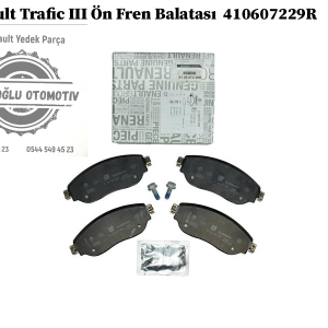 410607229R Renault Trafic 3 Ön Fren Balatası Takım
