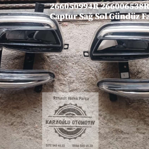 266050994R 266006538R Renault Captur Sağ Sol Gündüz Farı Led