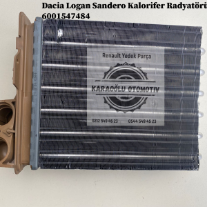 6001547484 Dacia Logan Sandero Kalorifer Radyatörü