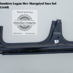 764613168R Dacia Sandero Logan Mcv Marşpiyel Sacı Sol