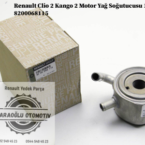 8200068115 Renault Clio 2 Kango 2 Motor Yağ Soğutucusu 1.5 Dci K9K