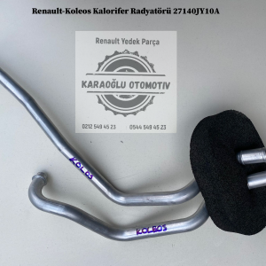 27140JY10A Renault Koleos Kalorifer Radyatörü Borusu