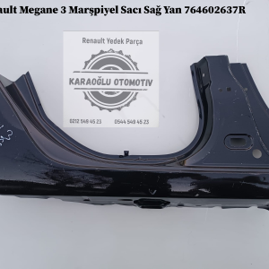 764602637R Renault Megane 3 Marşpiyel Sacı Sağ Yan