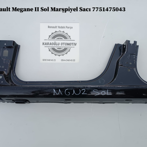 7751475043 Renault Megane 2 Sol Marşpiyel Sacı