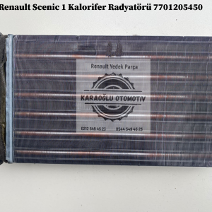 7701205450 Renault Scenic 1 Kalorifer Radyatörü