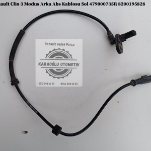 479000735R 8200195828 Renault Clio 3 Modus Arka Abs Kablosu Sol