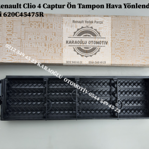 620C45475R Renault Clio 4 Captur Ön Tampon Hava Yönlendirici