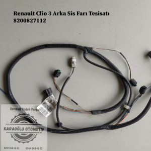 8200827112 Renault Clio 3 Arka Sis Farı Tesisatı