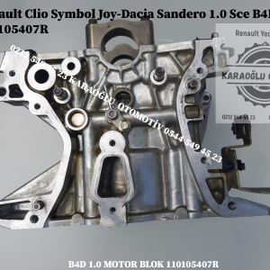 110105407R 121007141R Renault Clio Symbol Joy Dacia Sandero 1.0 Sce B4D Blok