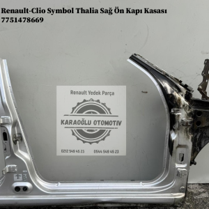 7751478669 Renault Clio Symbol Thalia Sağ Ön Kapı Kasası