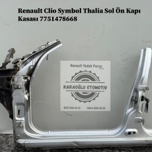 7751478668 Renault Clio Symbol Thalia Sol Ön Kapı Kasası