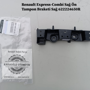622224650R Renault Express Combi Sağ Ön Tampon Braketi Sağ