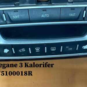 275100018R Renault Fluence Megane 3 Kalorifer Kumanda Paneli
