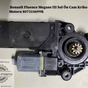 807310699R Renault Fluence Megane 3 Sol Ön Cam Kriko Motoru