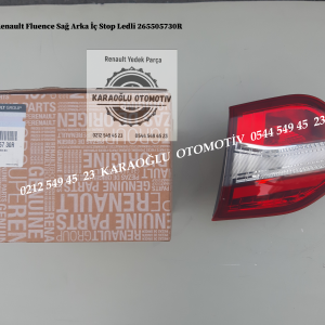 265505730R Renault Fluence Sağ Arka İç Stop Ledli