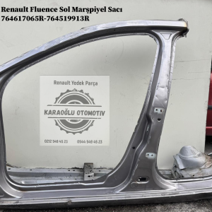 764617065R 764519913R Renault Fluence Sol Marşpiyel Sacı