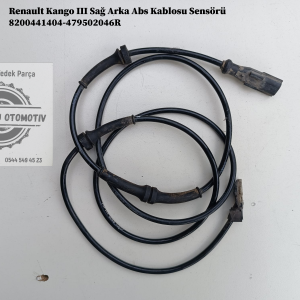 8200441404-479502046R Renault Kango 3 Sağ Arka Abs Kablosu Sensörü