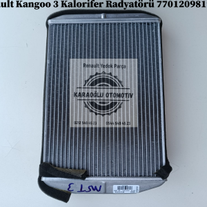 7701209819 Renault Kangoo 3 Kalorifer Radyatörü