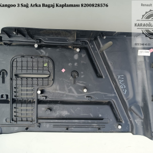 8200828576 Renault Kangoo 3 Sağ Arka Bagaj Döşemesi Kaplaması