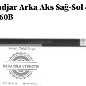 39600JD60A 39600JD60B Renault Koleos 1-2 Kadjar Arka Aks Sağ-Sol 4x4 2.0 Dci M9R