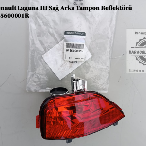 265600001R Renault Laguna 3 Sağ Arka Tampon Reflektörü
