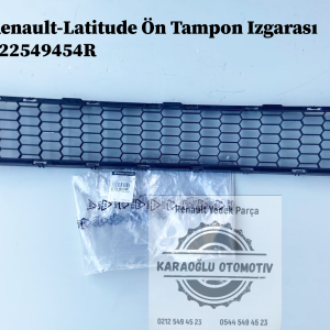 622549454R Renault Latitude Ön Tampon Izgarası