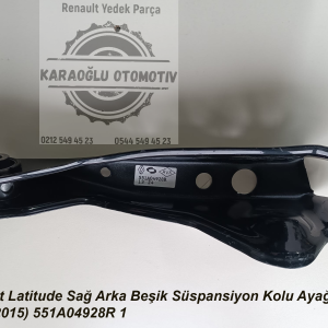 Latitude Sağ Arka Beşik Süspansiyon Salıncak Kolu Ayağı 551A04928R