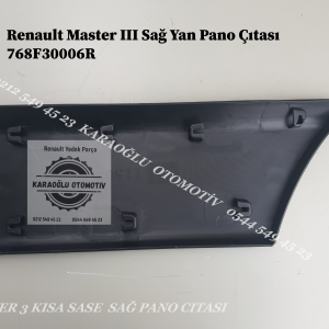 768F30006R Renault Master 3 Sağ Yan Pano Çıtası