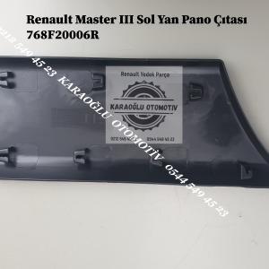 768F20006R Renault Master 3 Sol Yan Pano Çıtası