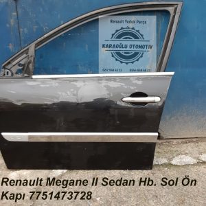 7751473728 Renault Megane 2 Sedan Hb Sol Ön Kapı
