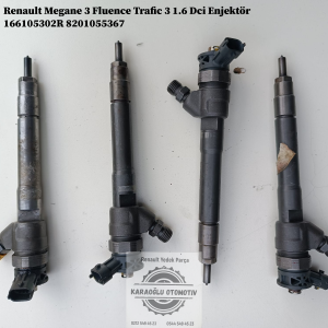 166105302R 8201055367 Renault Megane 3 Fluence Trafic 3 1.6 Dci Enjektör