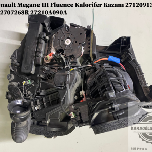 271209134R 272707268R 27210A090A Renault Megane 3 Fluence Kalorifer Kazanı