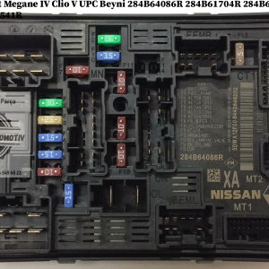 284B64086R 284B61704R 284B67877R 284B69541R Renault Megane 4 Clio 5 UPC Beyni