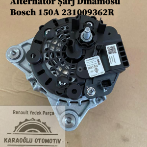 Renault Megane IV Symbol Joy Dacia Duster Sandero II Alternatör Şarj Dinamosu Bosch 150A 231009362R
