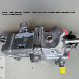 147350678R 147358109R 147350264R Renault Trafic 3 Megane 4 Talisman 1.6 Dci R9M Dönüşüm Gazı Egr Soğutucusu