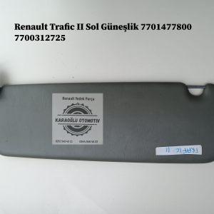 7701477800 7700312725 Renault Trafic 2 Sol Güneşlik