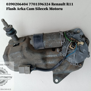 0390206404 7701596324 Renault R11 Flash Arka Cam Silecek Motoru