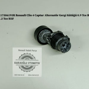 117506193R Renault Clio 4 Captur Alternatör Gergi Kütüğü 0.9 Tce H4B- 1.2 Tce H5F