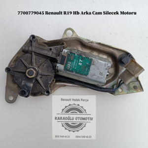 7700779045 Renault R19 Hb Arka Cam Silecek Motoru